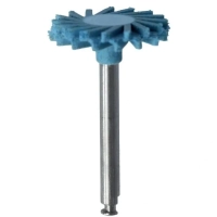 w9910 диск - синий (с прорезями) - коррек. формы, полировка керамики, угловой наконечник, ø 14мм., h