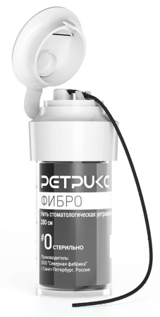 Нить Ретрикс (Retriks) ФИБРО #0 (импорт 000) вязаная без пропитки 280 см