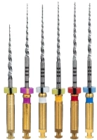 ultratapers engine в наборе, 25мм: sx-f3 (sx, s1, s2, f1, f2, f3), машинные файлы, никель-титан euro