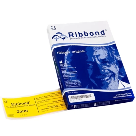 Ribbond/Риббонд лента для шинирования (2 мм x 22 см) без ножниц, толщина 0.35 мм, 1 шт
