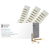 enhance finishing cups - финишные чашки для полировки композитных материалов, 30шт., dentsply