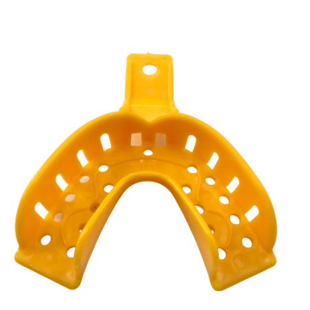 Ложка слепочная №1 НИЗ - жёлтая (Сонис)