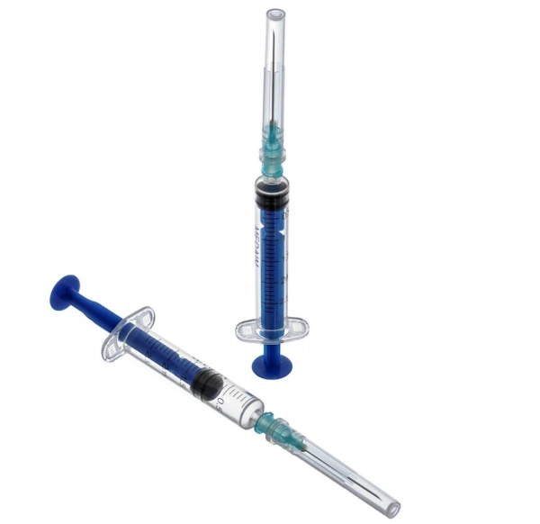 шприц стерильный одноразовый с иглой, medaim 2 мл.