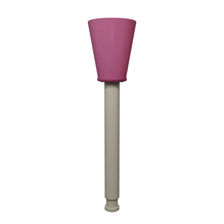 полир "enforce pin" - чашка розовый (уретан), µ 70 - держатель пластиковый, 1 шт., кагаяки