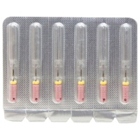 reamers (дрильборы) pro-endo 25 мм, №06, 6 шт, vdw