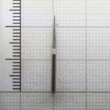 fg166016 бор алмазный fg - конус остроконечный - 016 серый horico