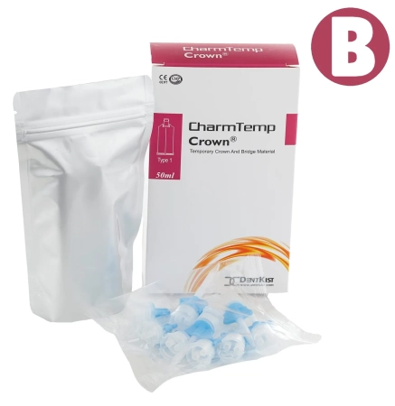 CharmTemp Crown B (ЧамТемп Краун) картридж 50мл+10 канюль DentKist