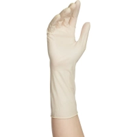 перчатки латексные хирургические «benovy» b129kr4 белые, р-р 7.5, 50 пар
