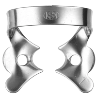кламп для "раббердама" № 1 rubber dam clamp, dentech corporation