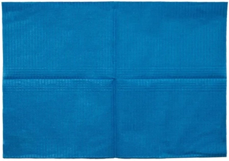 Салфетки нагрудные 2-х слойные "JNB" 33х45, Темно-синий, 500 шт