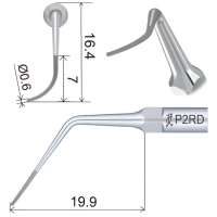 насадка p2rd к скайлеру, для снятия зубных отложений ( подходит к woodpecker, ems)