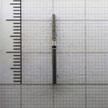 fg198x014 бор алмазный fg - конус закругленный - 014 черный horico