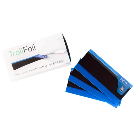 Фольга артикуляционная синяя 8 мкм Troll Foil
