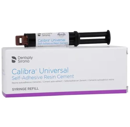 Calibra Universal MEDIUM - самоадгезивный композитный цемент (2 шприца по 4.5 г) Dentsply