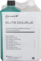 elite double 22 normal (1кг+1кг) - зуботехнический а-силикон для дублирований моделей, zhermack