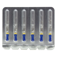 reamers (дрильборы) pro-endo 25 мм, №30, 6 шт, vdw