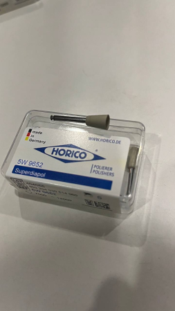 w9652 чаша - серый  - окончательная полировка керамики, угловой наконечник, horico