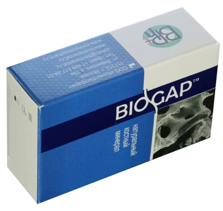 Биоимплант ГАП (BioGap) крошка 0.25-1 мм 1 см³ (0.6 г) Конектбиофарм