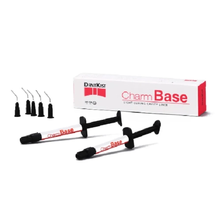 CharmBase (ЧамБейз) светоотверждаемый прокладочный материал (2 шприца по 2 г) DentKist