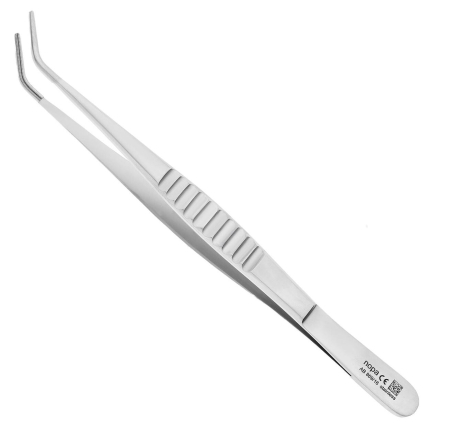 Пинцет хирургический изогнутый, AB 869/16, Nopa instruments
