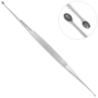 ложка кюретажная williger 2.0-2.5 мм 25-7* hlw