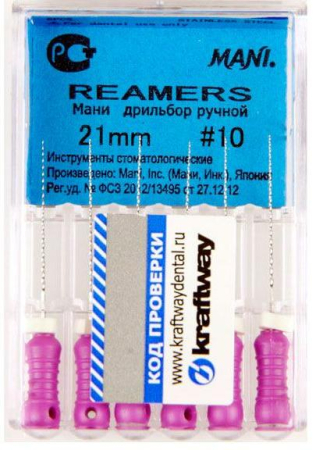 Римеры MANI 6шт, 21ММ, №10