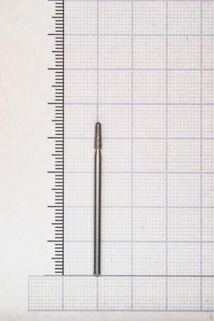 h198018 бор алмазный h - конус закругленный - 018 серый horico