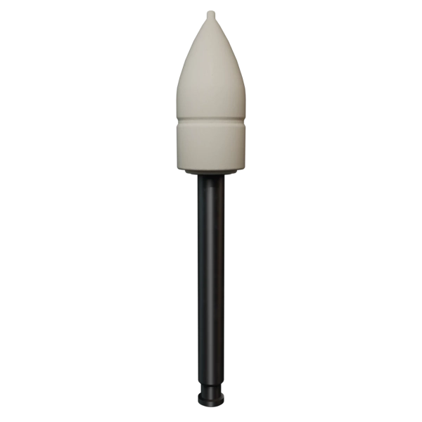 полир "kagayaki ensmart pin" - пуля белый (силикон) µ 125 - пластиковый держатель, 1 штука