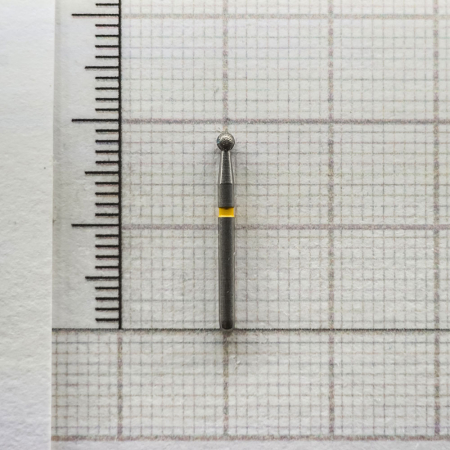 fg001f018 бор алмазный fg - шар - 018 желтый horico