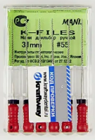 k-files 31 мм, №55, 6шт (mani)