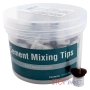 канюли cement mixing tips (коричневые) - 50 штук, для dental cement, spident