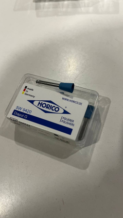 w9420 чаша - синий  - коррек. формы, полировка керамики, угловой наконечник, horico