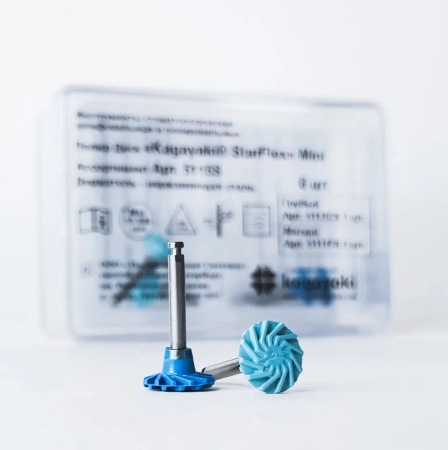 полир диск "kagayaki starflex" mini в ассортименте, 6 шт 