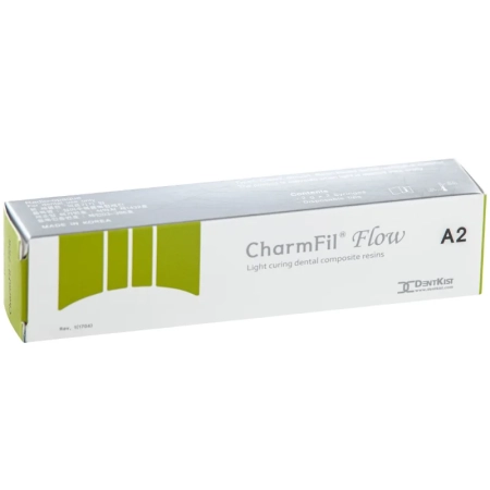 charmfil flow (чамфил флоу) - жидкотекучий материал светового отверждения, 2шпр*2г (dentkist) a2