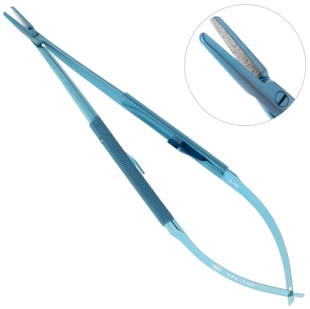 Иглодержатель микрохирургический прямой 1.5 мм 160 мм, Микрохирургические технологии