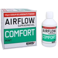 порошок "эйр-флоу" classic comfort mint (мята), 40µm, на основе бикарбоната натрия, 300г., ems