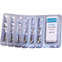 tc-files gold - файлы машинные 21 мм 30/04 (6 шт) stea
