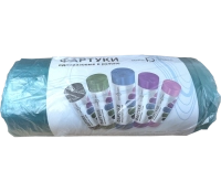 фартуки полиэтиленовые в рулоне 20 мкм, 60х76см, зеленые (200 шт) dental formula