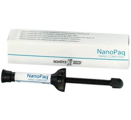 NanoPaq / НаноПак стом. светоотверждаемый композит A1 1 шпрц 4 г Schütz Dental Group