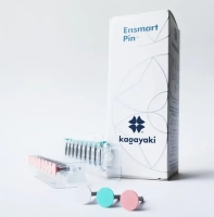 набор полиров "kagayaki ensmart pin" - диски (силикон) - держатель из нержавеющей стали, уп/30шт