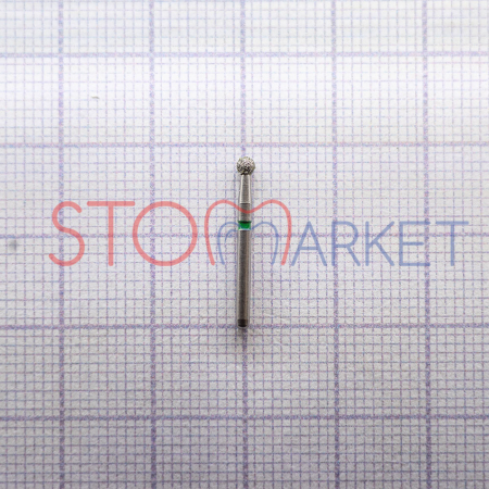 fg001g021 бор алмазный fg - шар - 021 зеленый horico