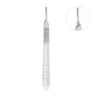 ручка для скальпеля №3 с линейкой ad 009/03 nopa instruments