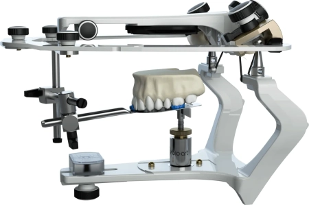 держатель для прикусной вилки при гипсовке в артикуляторе, bioart