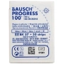 вк 57 артикуляционная бумага в пластиковом боксе, синяя, 100мкм., 50л., bausch