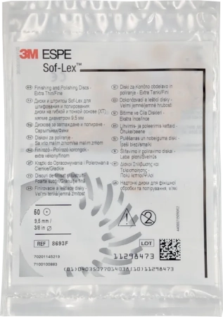 соф-лекс диски, 50шт., арт. 8693f, 3m espe