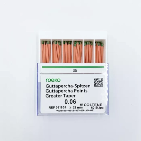 Гуттаперчевые штифты ROEKO 06.35