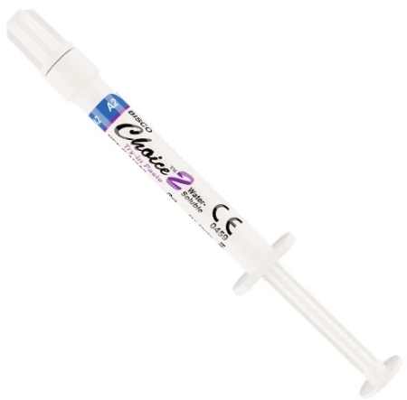 choice2 water-soluble try-in paste (а2) - примерочный цемент, 1шприц*2г., bisco