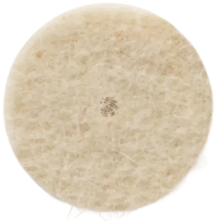 круги войлочные "kagayaki disuku f" (фетр), d=17мм, уп/25шт + 2 дискодержателя (ra и hp)