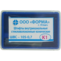 штифты стекловолоконные конические, 6шт/уп. (форма) k1