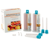orange bite - a-силикон для регистрации прикуса (2 картриджа по 50 мл) medicept dental